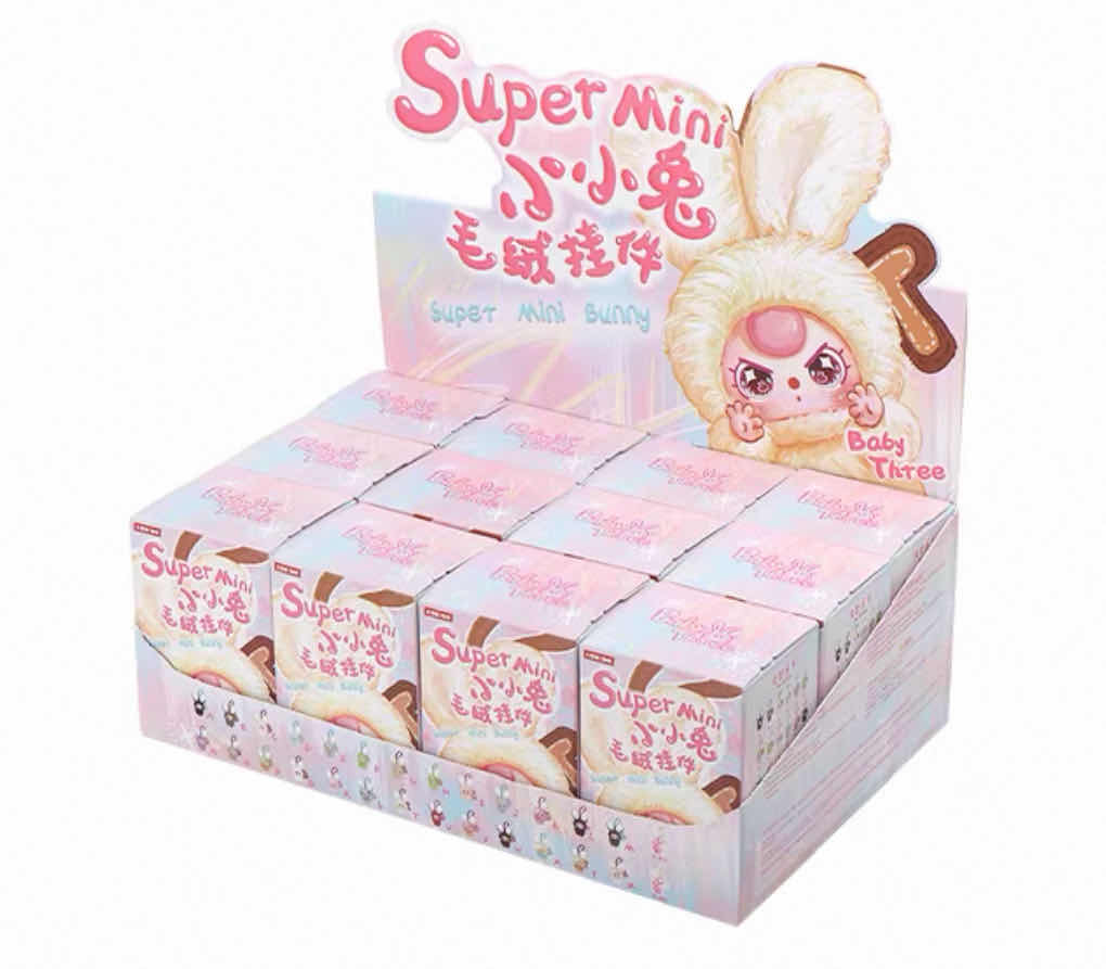 Baby Three Super Mini Bunny Plush Series Blind Box