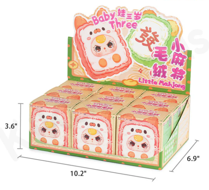 Baby Three Little Mahjong Series Plush Blind Box