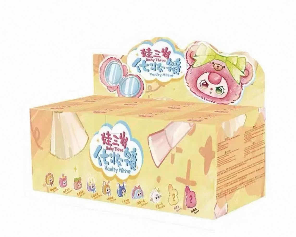 Baby Three Vanity Mirror Plush Blind Box