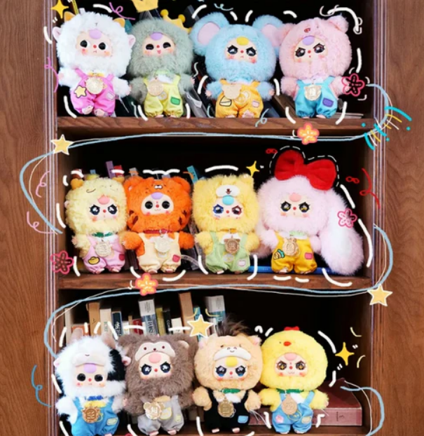 Baby Three Zodiac V2 Plush Series Blind Box - image 2