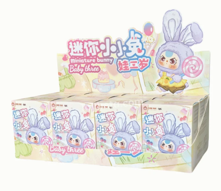 Baby Three Mini Bunny Plush Series Blind Box