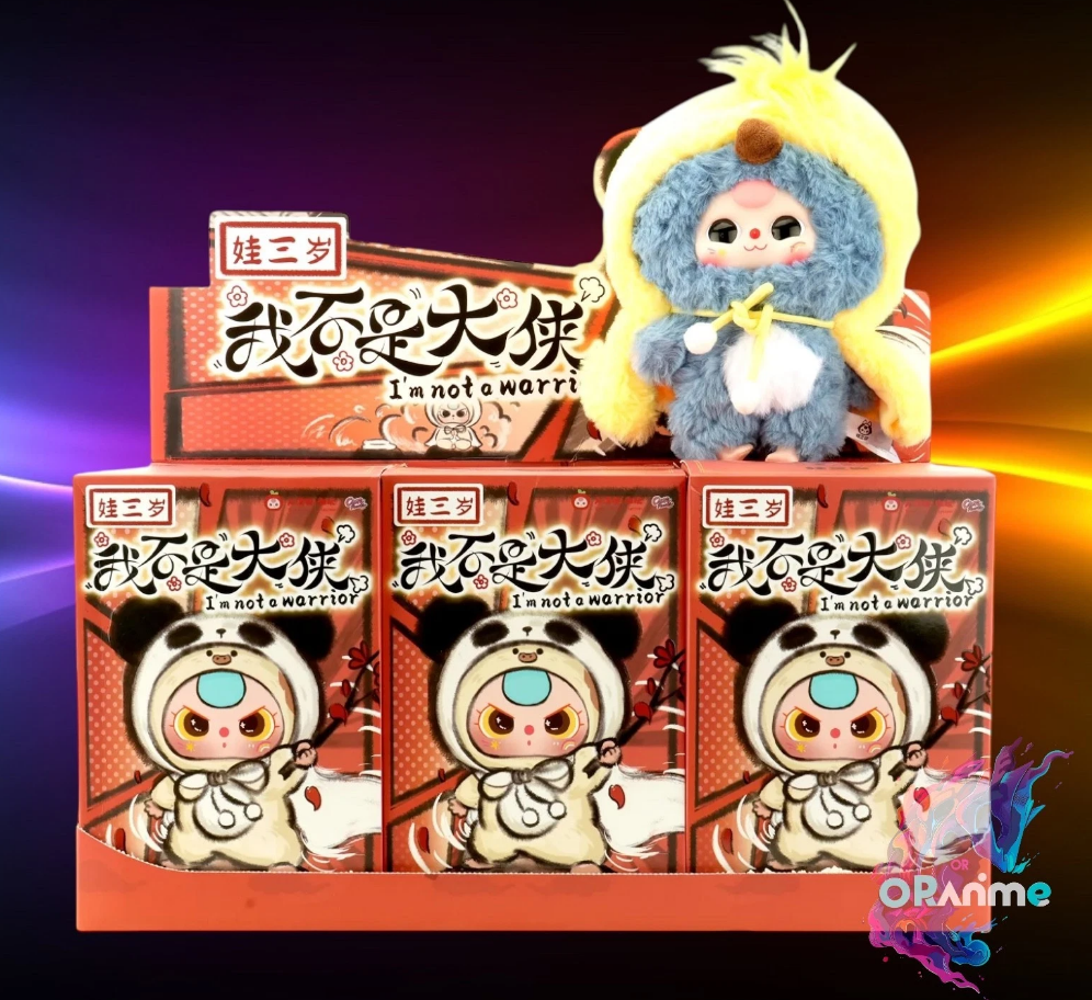 Baby Three I'm not a Warrior Plush Series Blind Box