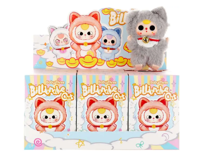 Baby Three Billlionaire Cat Series Blind Box