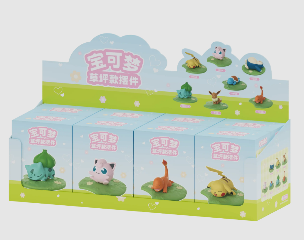 Pokemon Lawn Series Ornaments