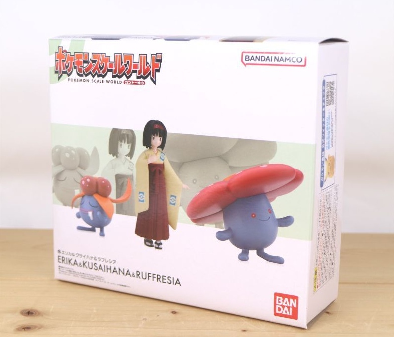 Bandai Pokémon Scale World Erika Kusaihana Ruffresia Kanto Figure