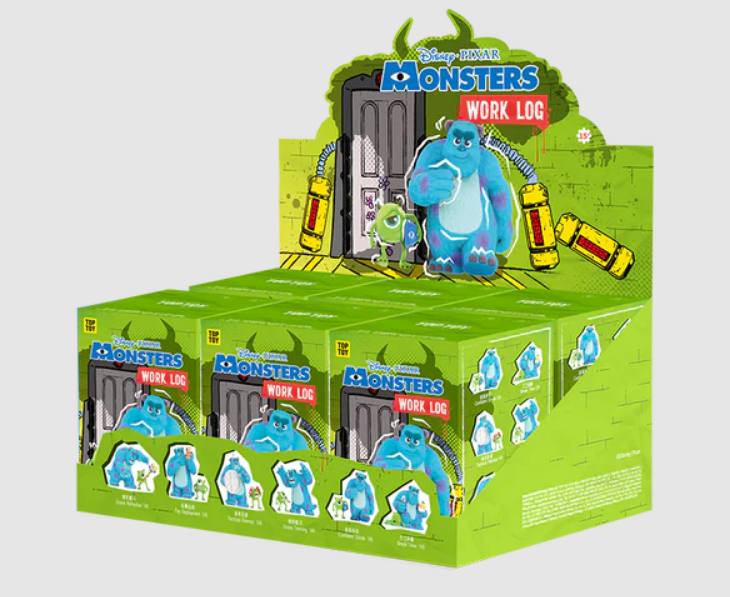 Disney PIXAR Monsters Work Log Series Blind Box