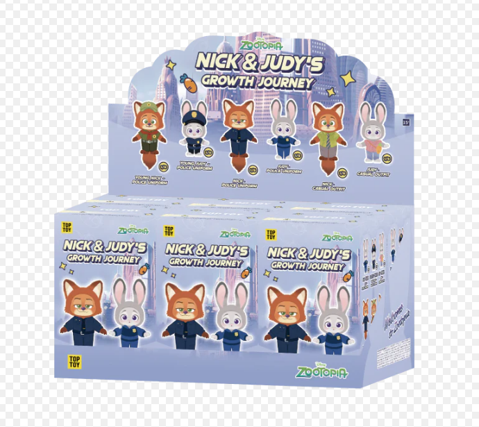 TOPTOY Zootopia Nick & Judy's Growth Journey Series
