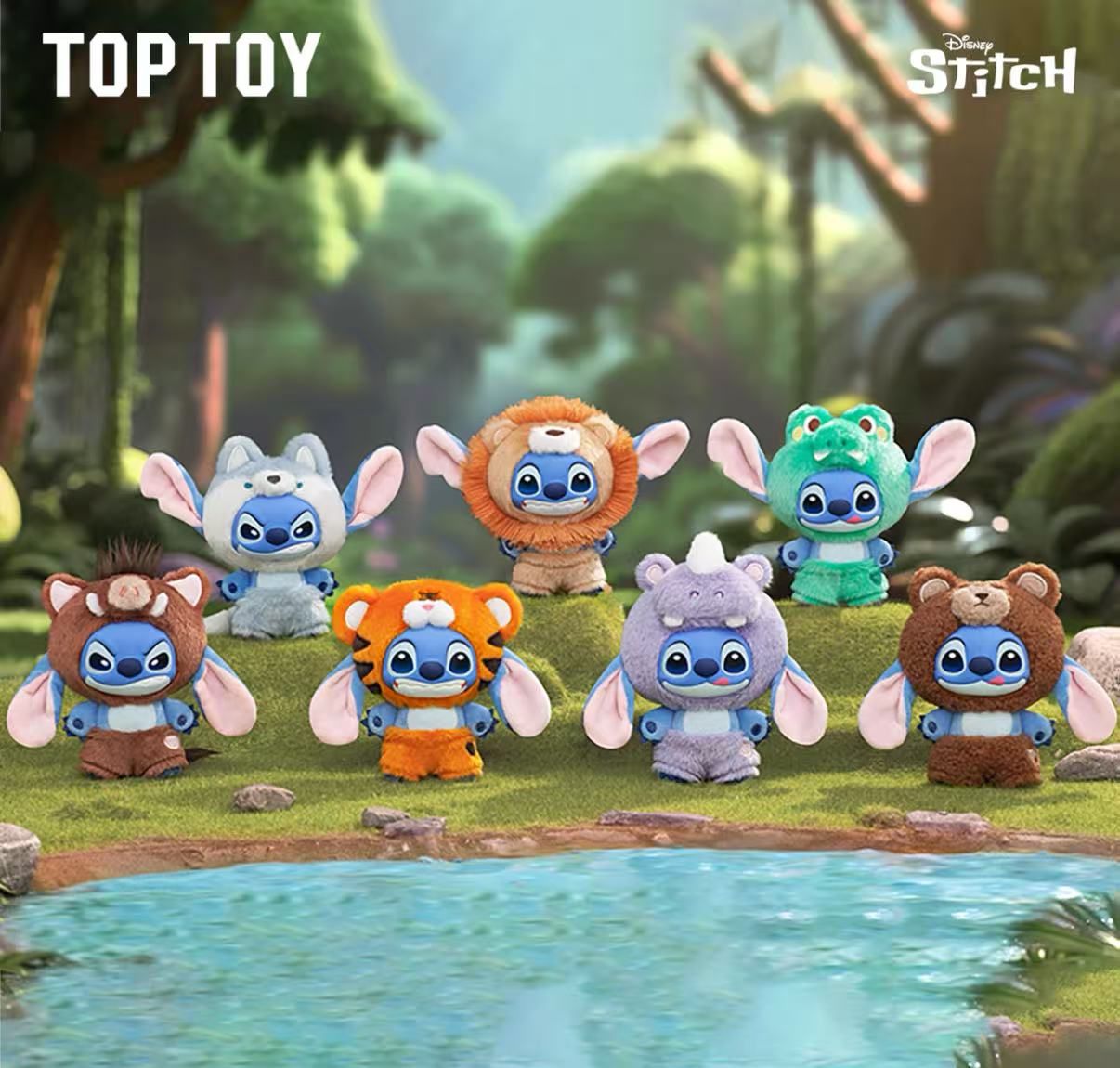 Stitch Wild Animal Series Plush Blind Box - image 2