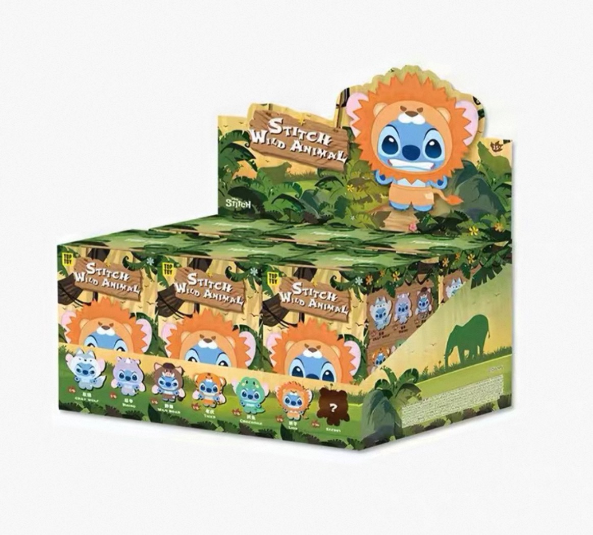 Stitch Wild Animal Series Plush Blind Box