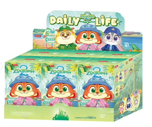 Miniso Disney Zootopia 2 Daily Life Vinyl Plush