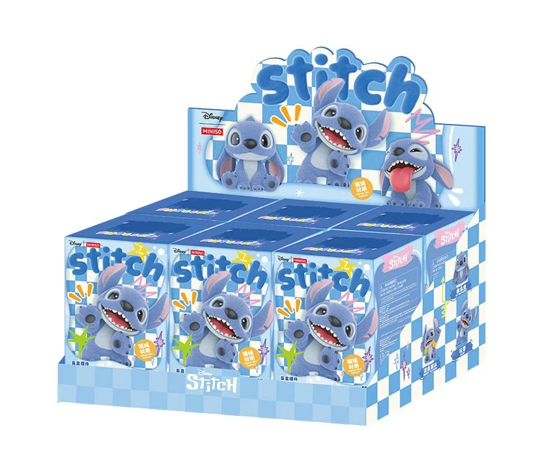 MINISO Disney Stitch Fluffy Adventure Series Blind Box Figure