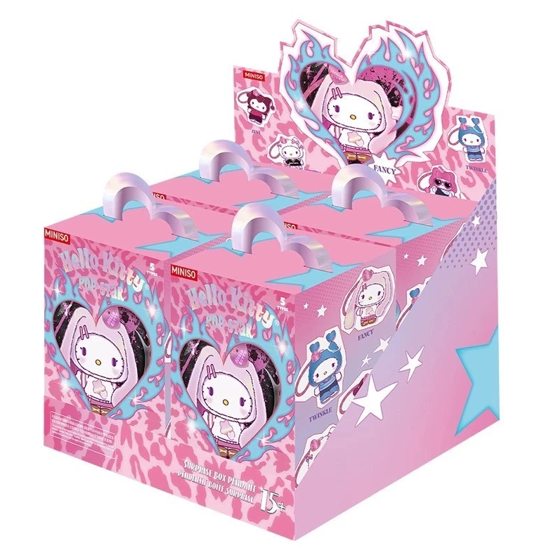 Miniso X Hello Kitty Pop Star Series Plush Blind Box