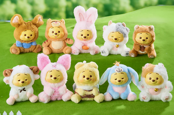 Miniso Disney Winnie the Pooh Naughty Party Vinyl Plush Blind Box - image 2