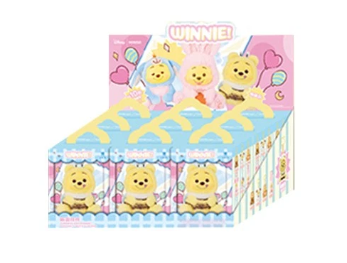 Miniso Disney Winnie the Pooh Naughty Party Vinyl Plush Blind Box