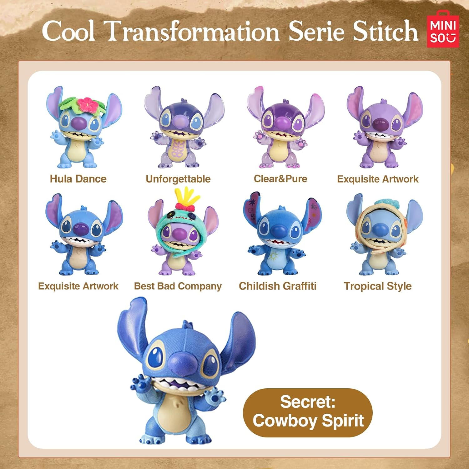 Disney Stitch Cool Transformation Series Blind Box - image 2