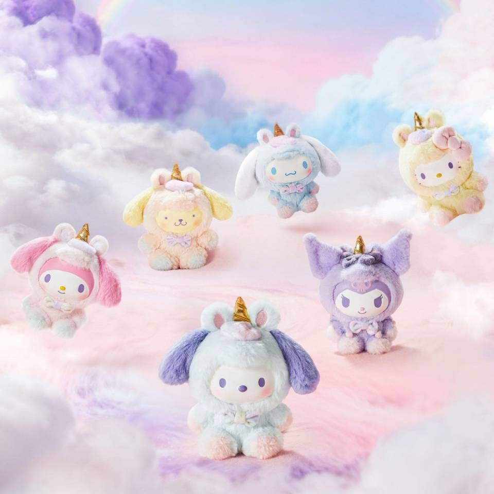 Sanrio Characters Dreamy Unicorn series plush Blind Box - image 2