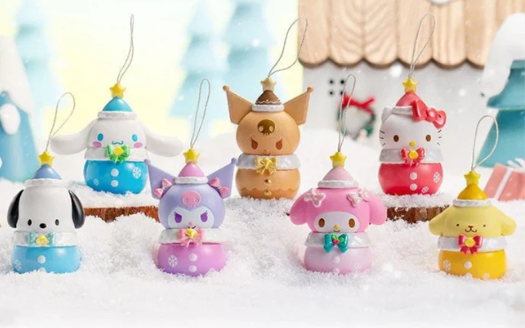 Sanrio Characters Winter Water Sound Bell Confirmed Blind Box - image 2