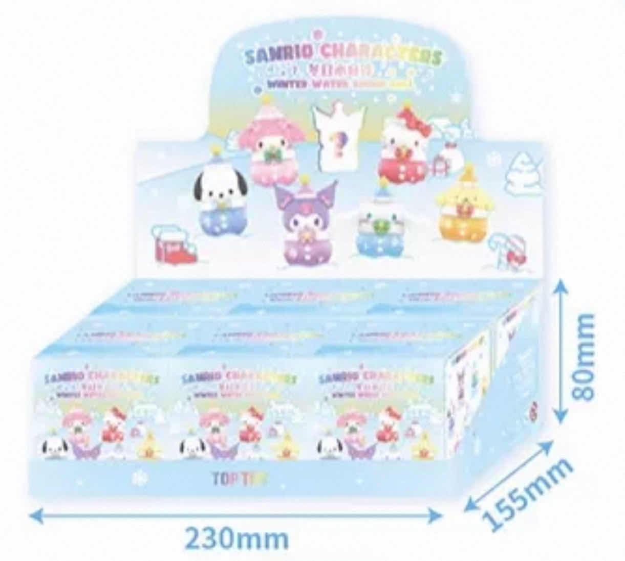 Sanrio Characters Winter Water Sound Bell Confirmed Blind Box