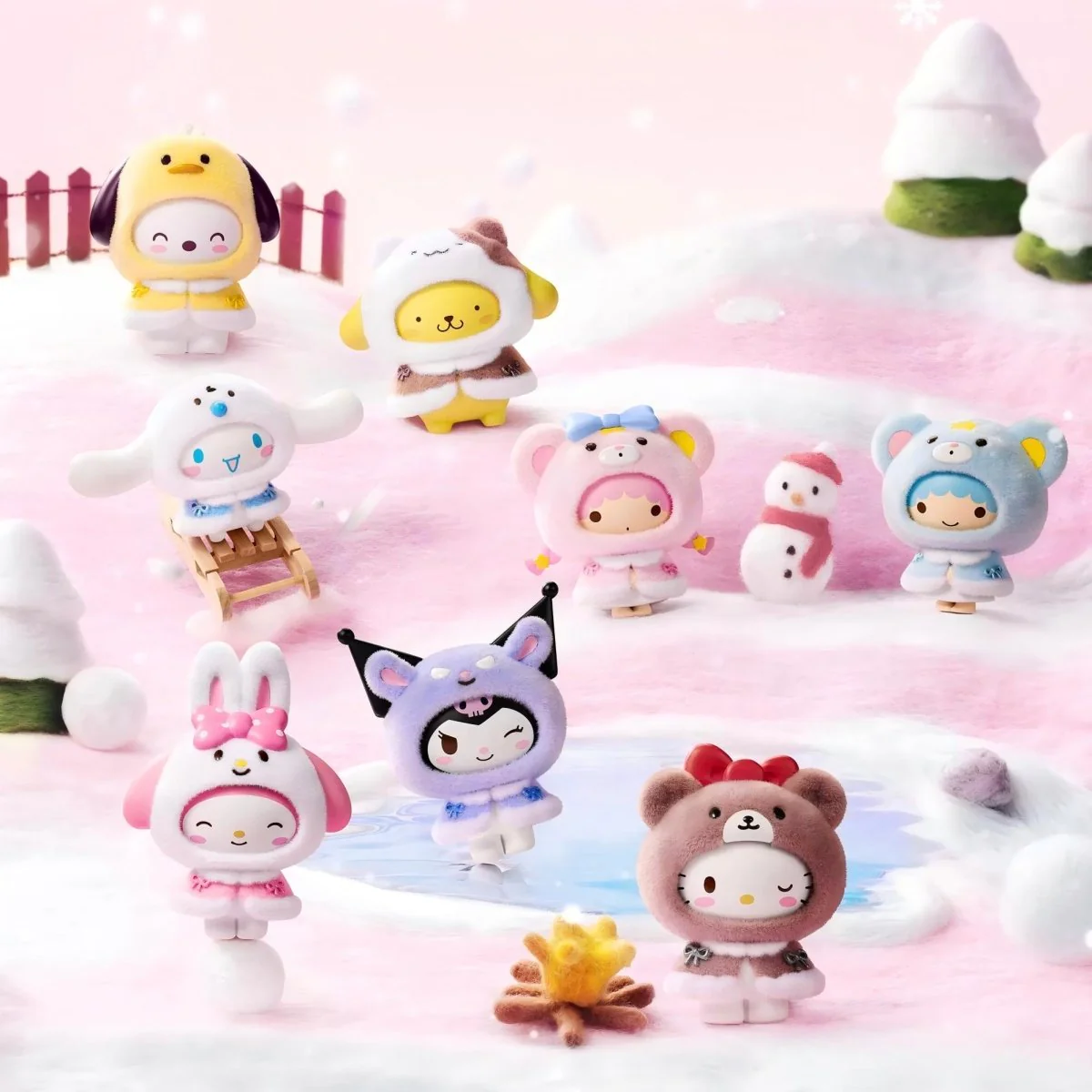 Sanrio Mystery Cloak Series Spin Plush Blind Box - image 2
