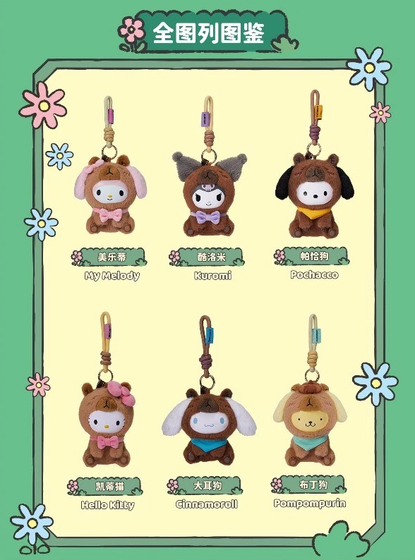 Sanrio Chill Capybara Plush Blind Box - image 2