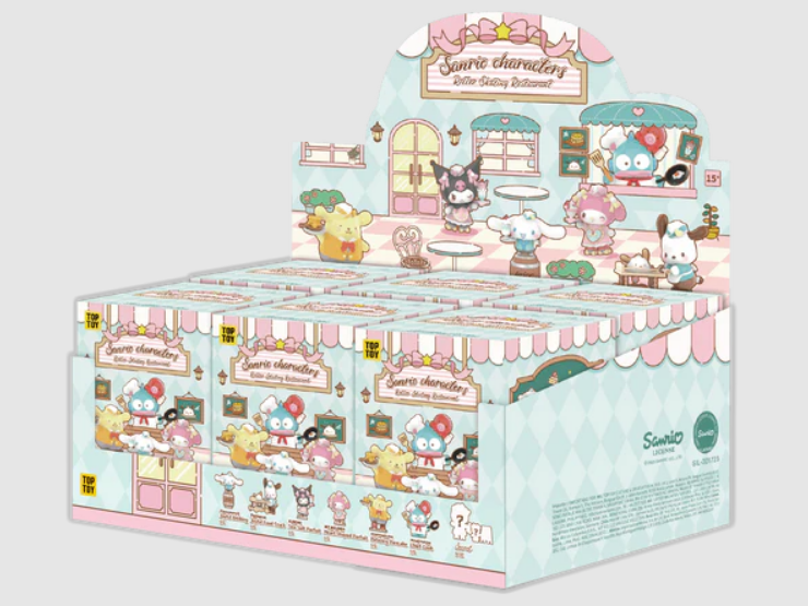 Sanrio Characters Roller Skating Restaurant Series Blind Boxes